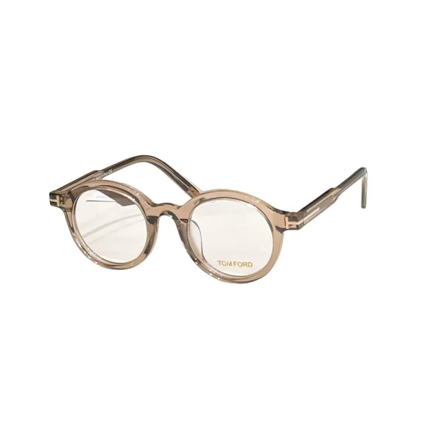 Tom Ford round frame glasses red/grey/black/blue/leopard/tawny/transparent/green leopard color Size 45口22-145 - Image 6