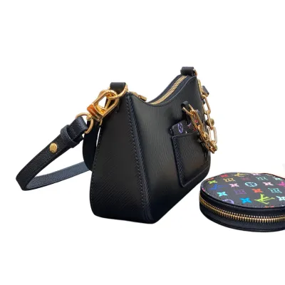 Louis Vuitton x Murakami Takashi Marellini Epi White/Black Multicolor Gold Hardware