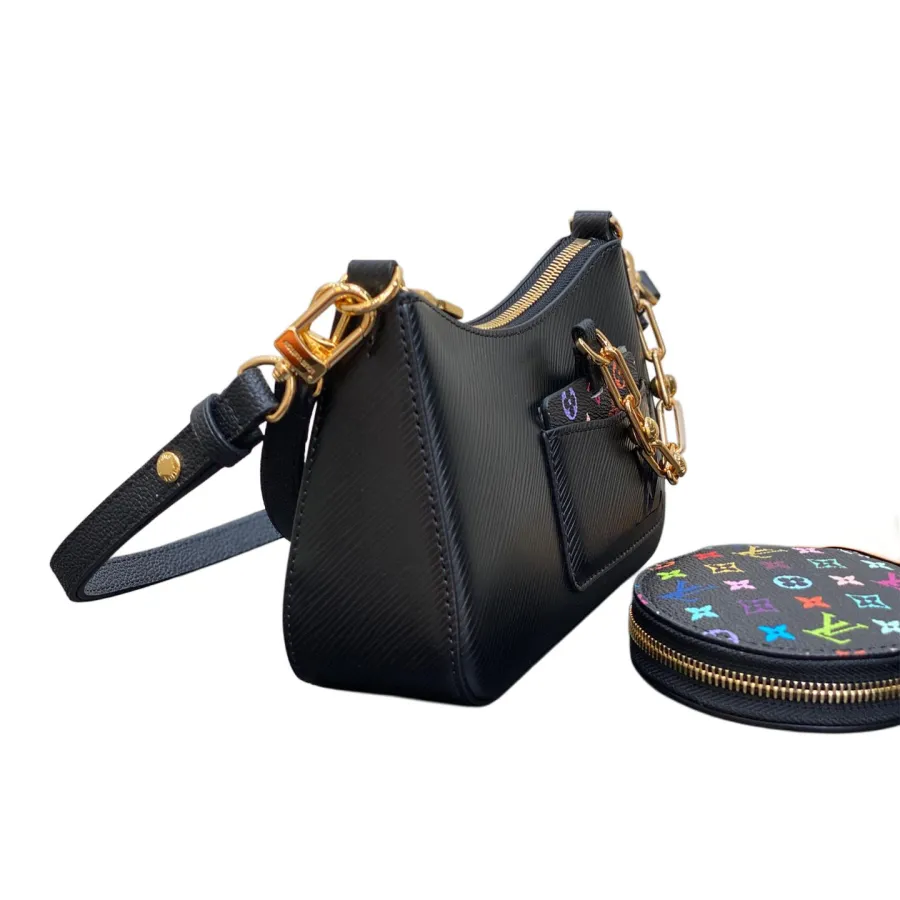 Louis Vuitton x Murakami Takashi Marellini Epi White/Black Multicolor Gold Hardware