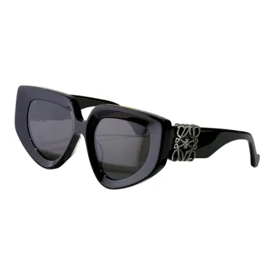 Loewe glasses grey/pink/tawny/leopard black/leopard brown/black silver/black gold/black brown color Size 51口19-145