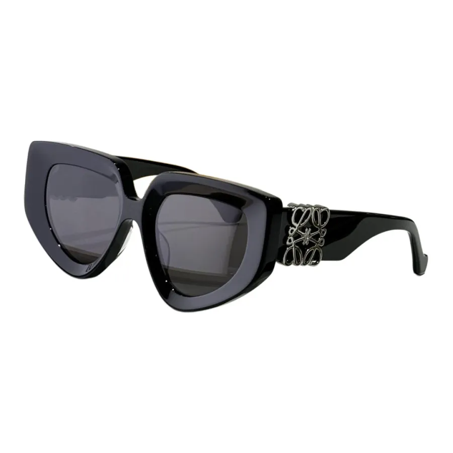 Loewe glasses grey/pink/tawny/leopard black/leopard brown/black silver/black gold/black brown color Size 51口19-145