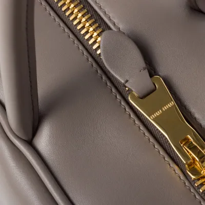 Miu Miu Beau Leather Grey Top-Handle Bags