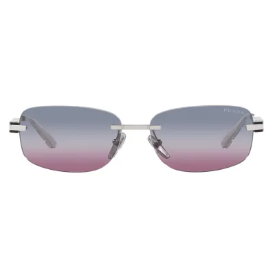 Prada glasses gradient color of grey to purple Size 60-15-145