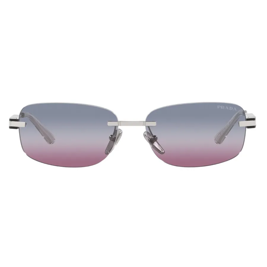 Prada glasses gradient color of grey to purple Size 60-15-145