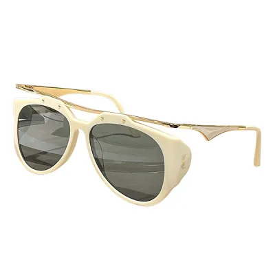Saint Laurent aviator glasses leopard/ivory/black/brown color Size 55口16-135