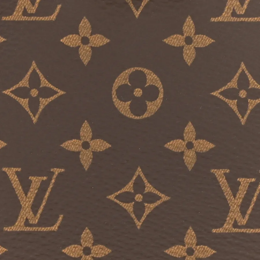 Louis Vuitton Pochette Trunk Verticale Black Monogram Canvas Brass Hardware