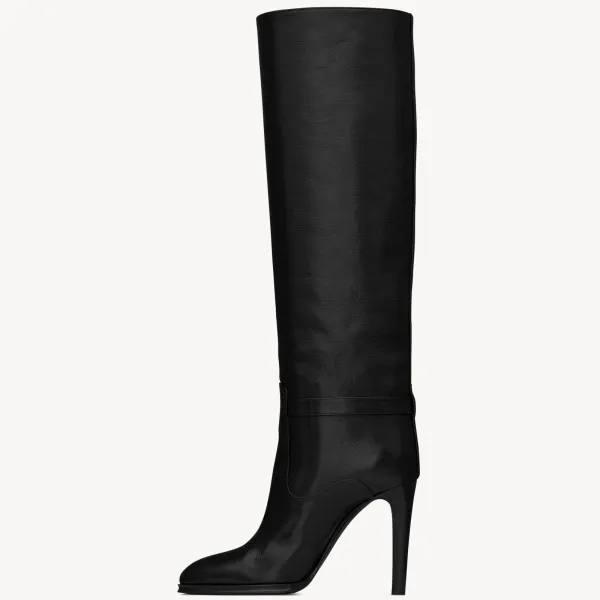 Yves Saint Laurent Black leather boots - Image 5