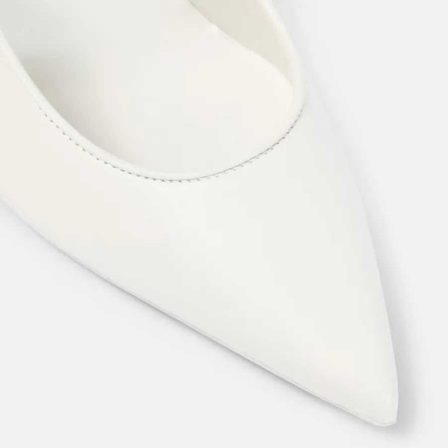Christian Louboutin White leather heels stiletto heels