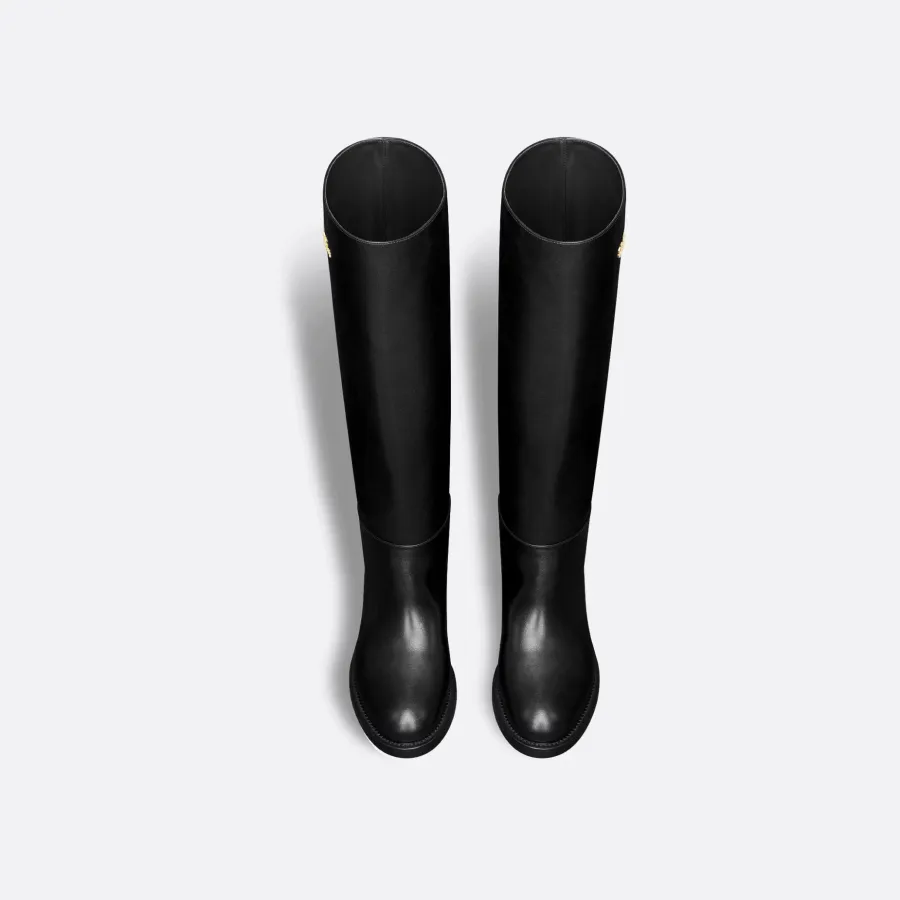 Dior black long boots