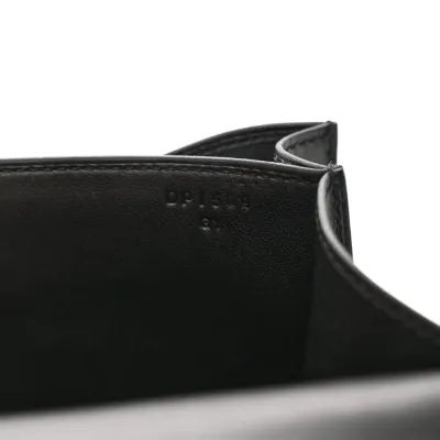 Hermès Constance 18 Black Ombre Veau Monsieur & Lizard Leather Palladium Silver Hardware