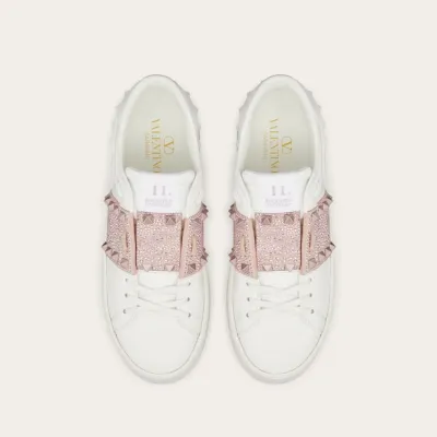 VALENTINO Women's calfskin platform shoes  sneakers