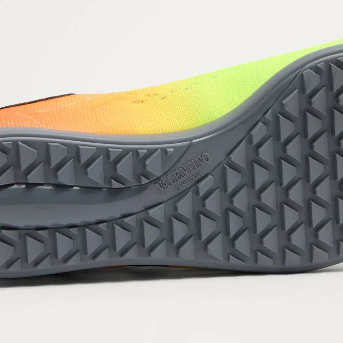 VALENTINO CHROMATHON Technical fabric sneakers