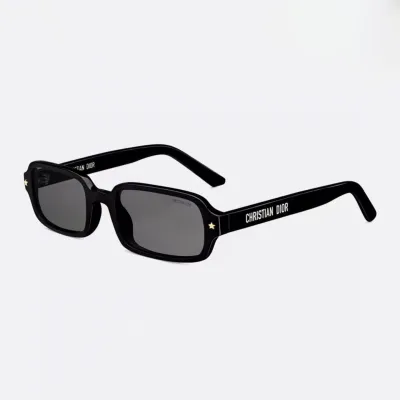 DIOR square frame glasses black/black orange/black blue/black grey/leopard/gun black color size 54口18-140