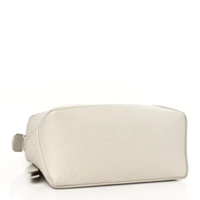 Loewe Puzzle Bag Small Soft White Soft Grained Calfskin Leather