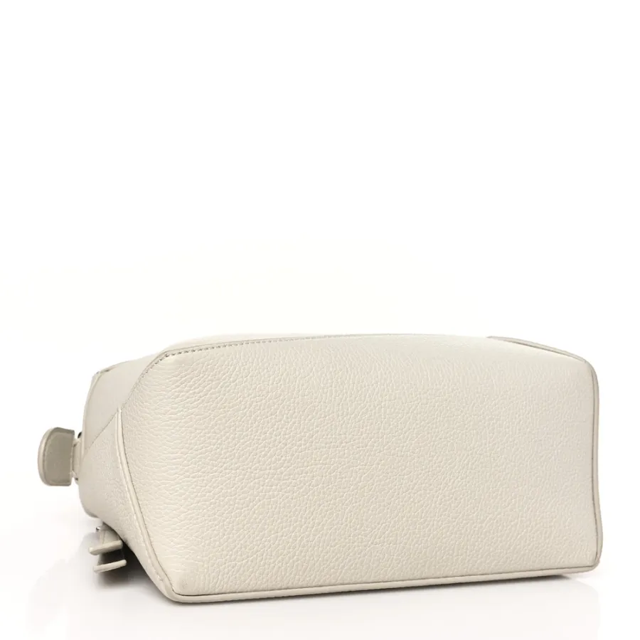 Loewe Puzzle Bag Small Soft White Soft Grained Calfskin Leather