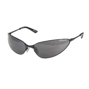 Balenciaga glasses black/black silver/silver/mirrored black color Size 58口18-140