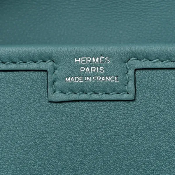 Hermès Jige Elan 29 Clutch Bleu Atoll Swift Leather - Image 2