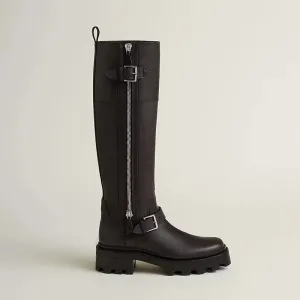 HERMES Jaime Brown boots
