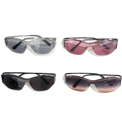 Prada glasses silver/ruby/black/purple orange color Size 145口0-136