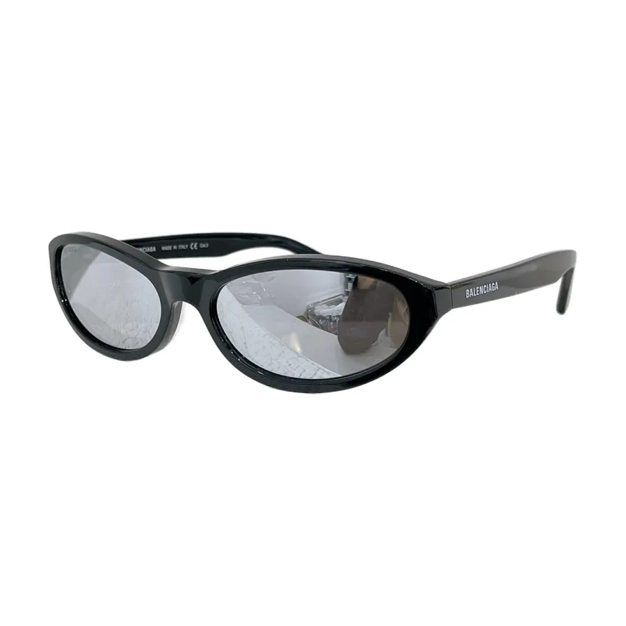 Balenciaga glasses black/mirrored/brown/orange/silver color Size 58口18-140