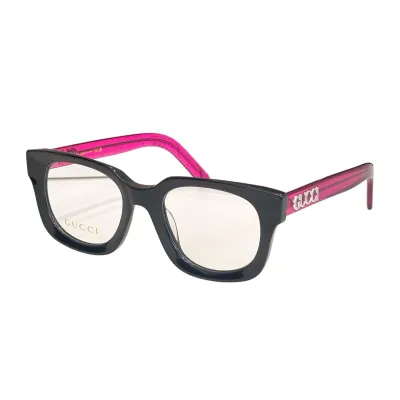 Gucci square frame glasses red black/black pink/leopard black/leopard/black gold/black silver/black color Size 51口22-145
