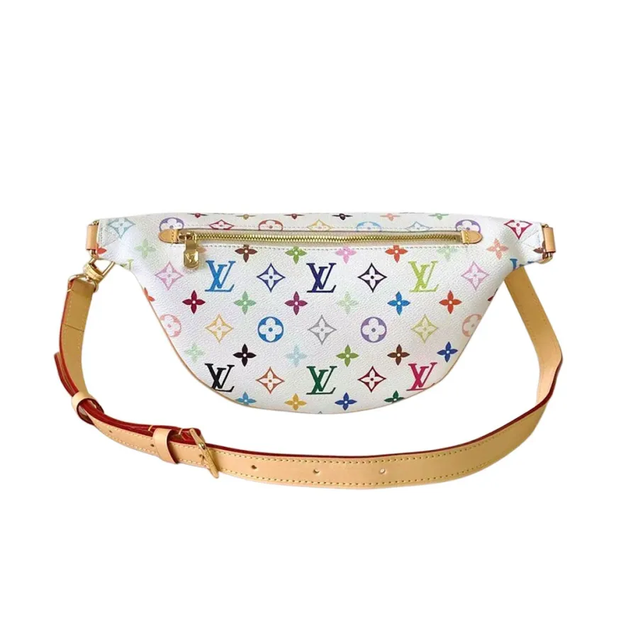 Louis Vuitton x Murakami Takashi High Rise Multicolor White Gold Hardware