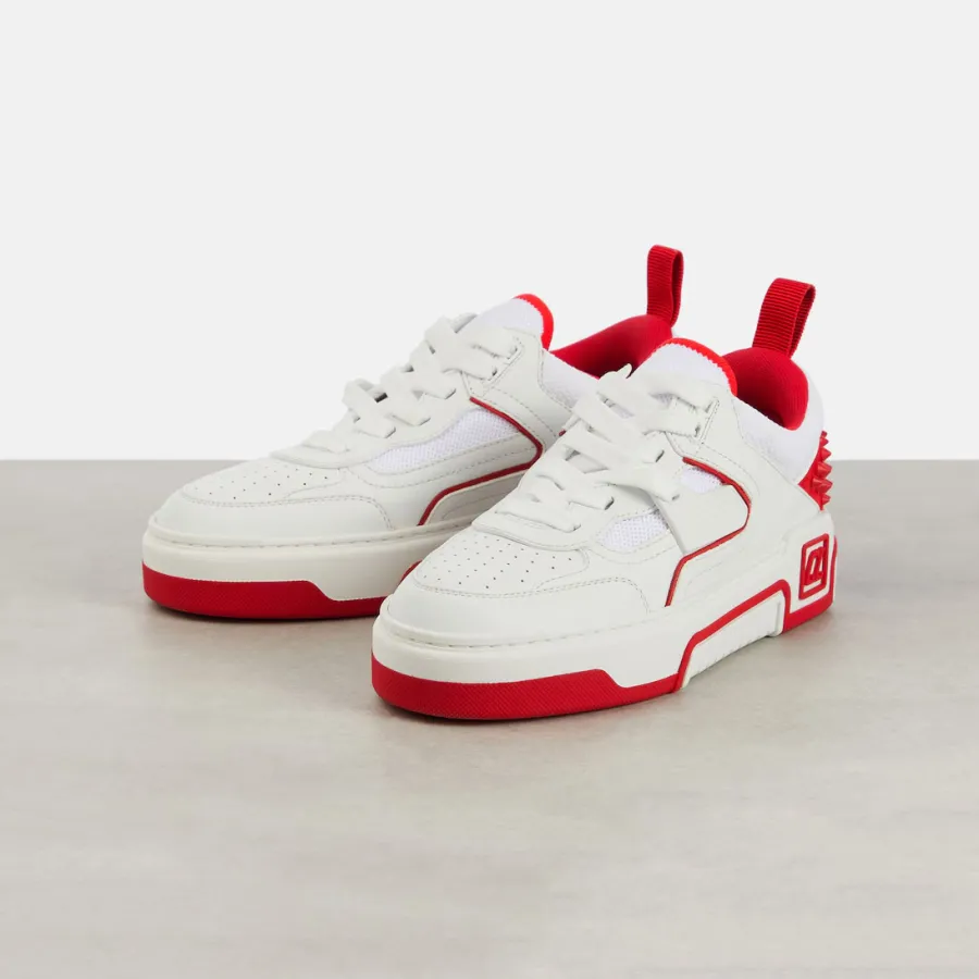 Christian Louboutin White and red sneakers