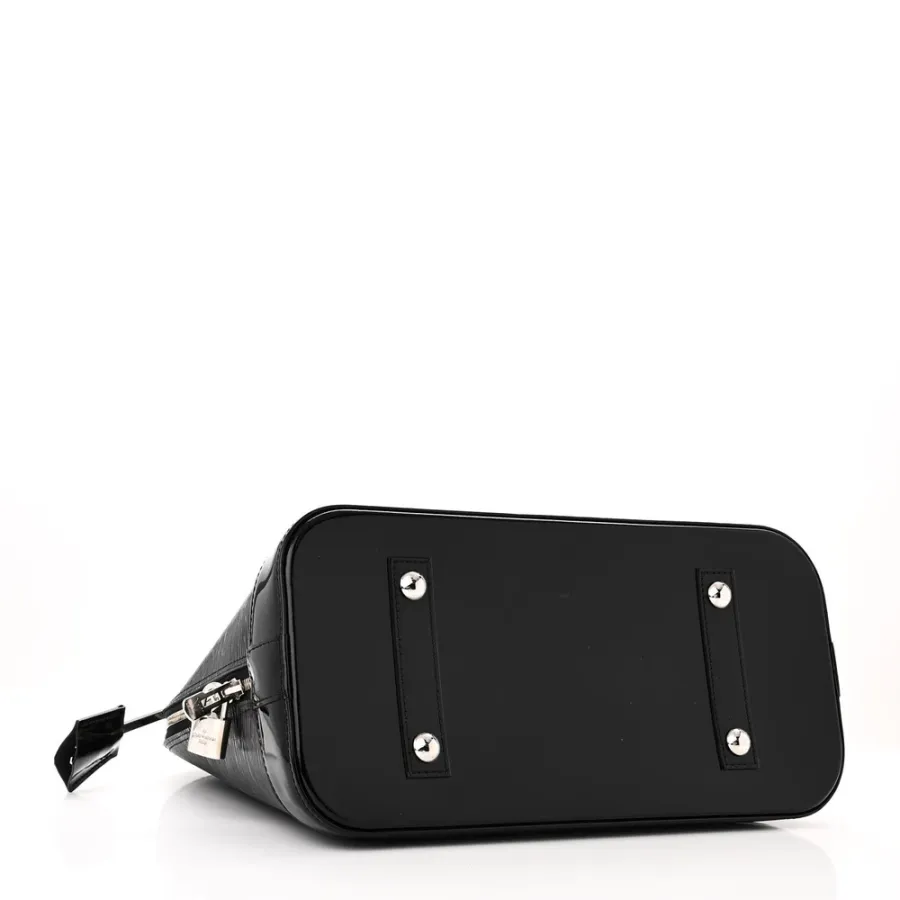 Louis Vuitton Alma GM Black Epi Leather Electric Silver Hardware
