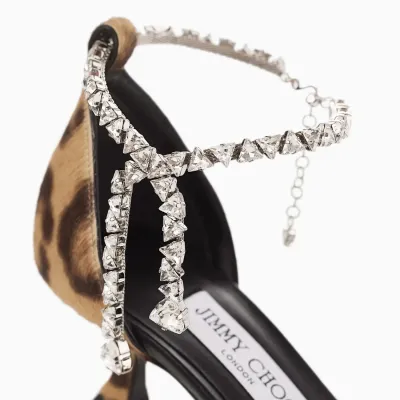 JIMMY CHOO heels in leopard print