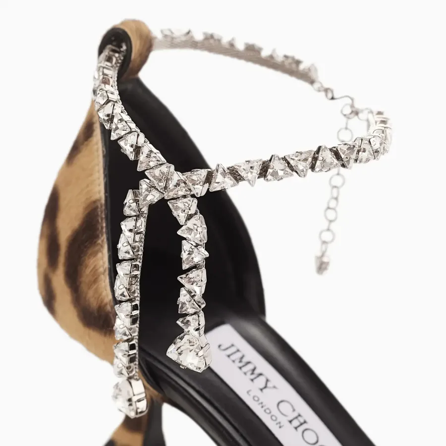 JIMMY CHOO heels in leopard print