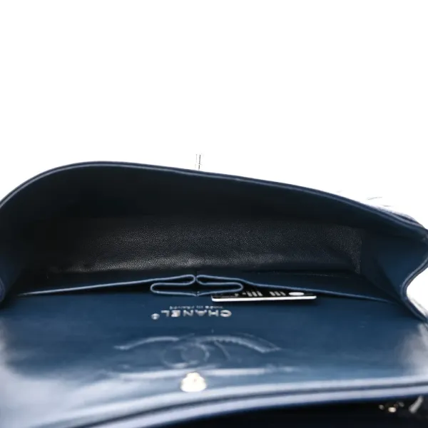 Designer Handbags | Blue Quilted Caviar Leather - Image 7