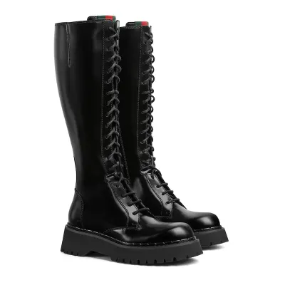 Gucci black long boots