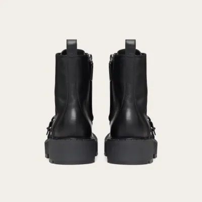 VALENTINO VLOGO SIGNATURE  Calf leather boots (4.5 cm high heel)