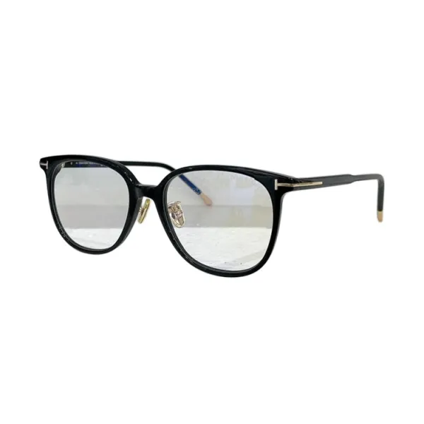 Tom Ford Boston frame glasses black/grey/leopard color Size 53口18-145