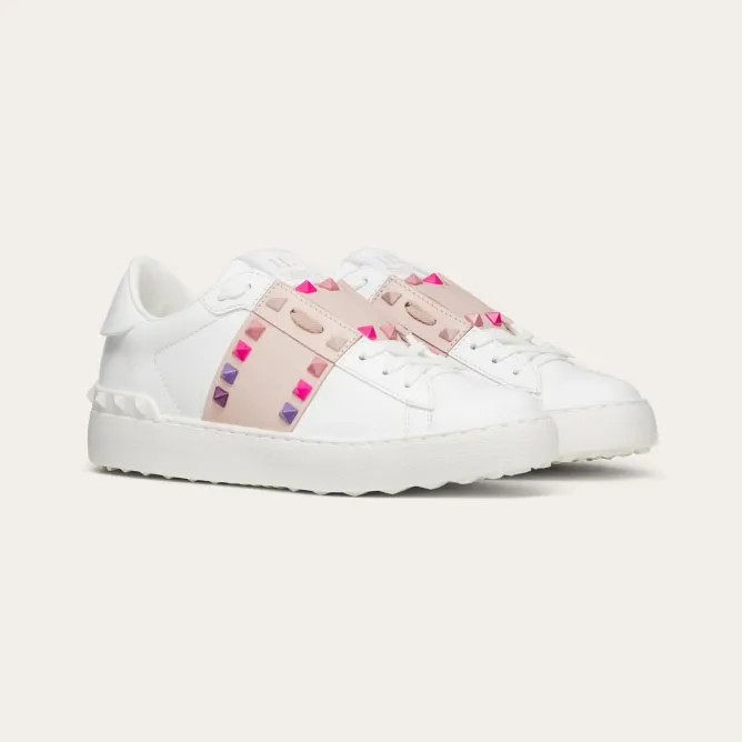 VALENTINO Women's calfskin platform shoes sneakers