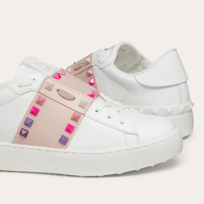 VALENTINO Women's calfskin platform shoes sneakers