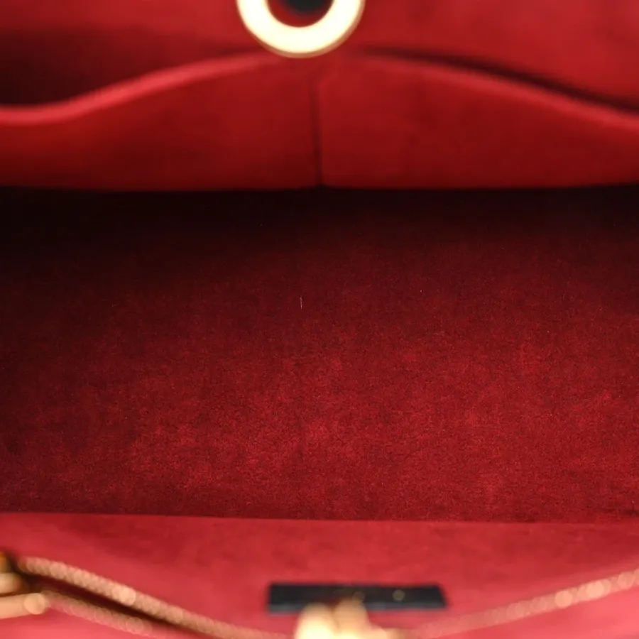 Louis Vuitton OnTheGo PM Black/Beige Giant Monogram Empreinte Leather