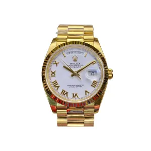 ROLEX-DAY DATE-REF.M128238-36MM（White Dial）