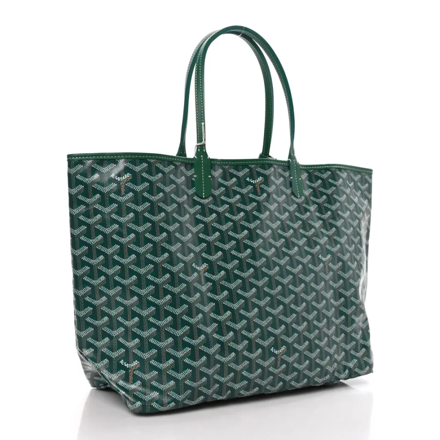 Goyard Saint Louis Tote PM Green Goyardine Canvas