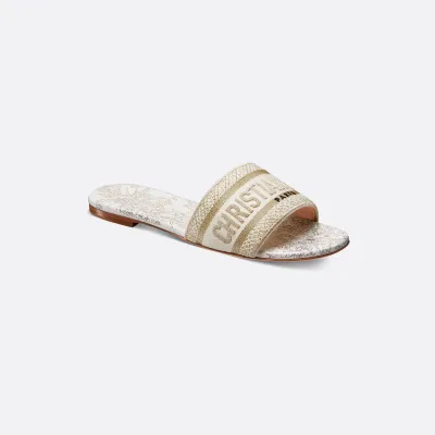 Dior flat slippers