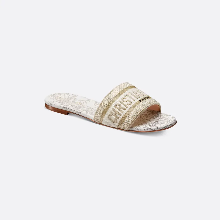 Dior flat slippers