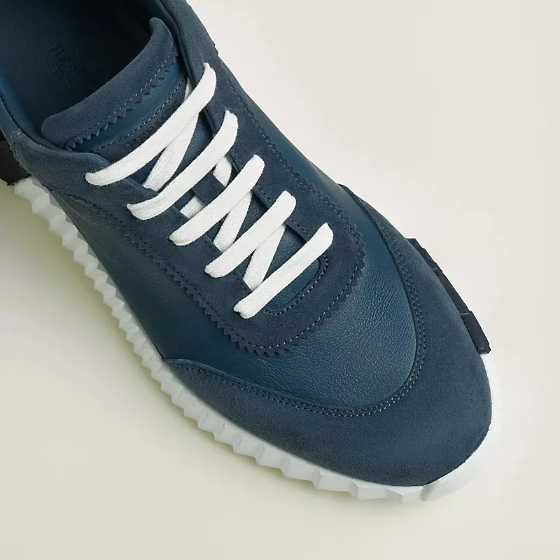 HERMES Blue Sneakers Bouncing Sports Shoes