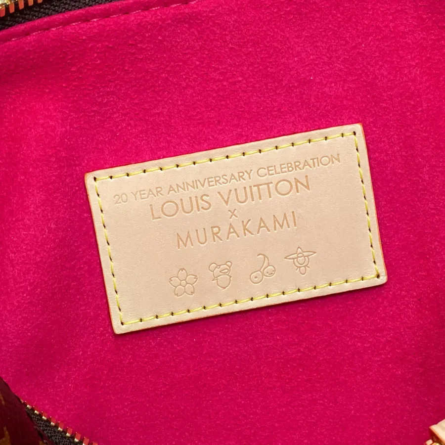 Louis Vuitton x Murakami Takashi Speedy Bandouliere 20 Monogram Gold Hardware