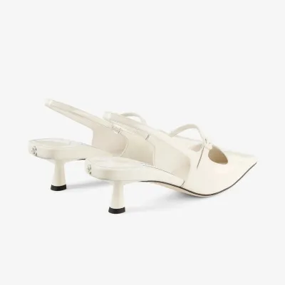 JIMMY CHOO Patent leather heels with pointed toes