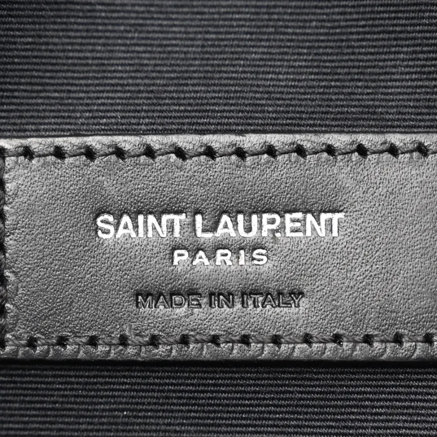 Saint Laurent Small Belt Bag Black Classic Canvas