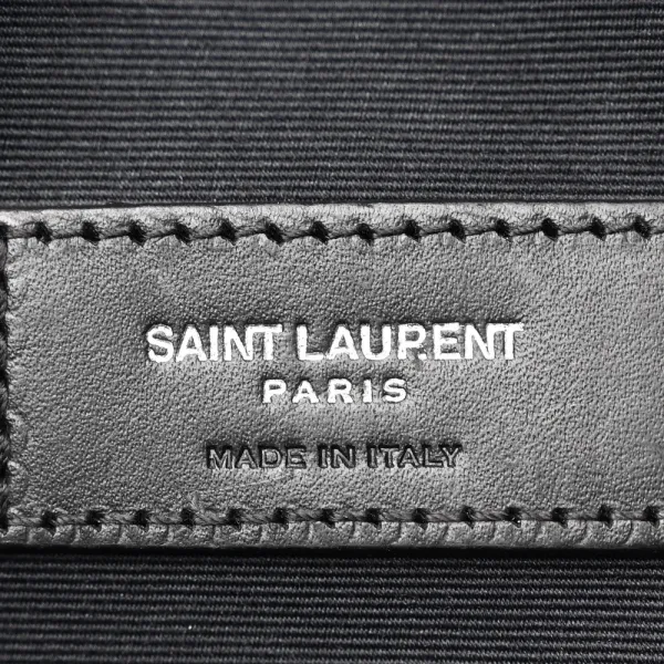 Saint Laurent Small Belt Bag Black Classic Canvas - Image 2