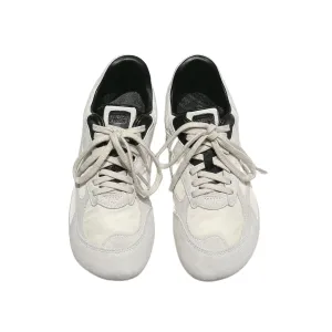 Bottega Veneta Orbit Flash Sneakers In Ice/Black Suede And Nylon Lace-Up Sneaker With Leather Trims
