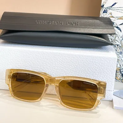 DIOR wrap glasses tawny/black blue/black sliver color Size 75BHY125