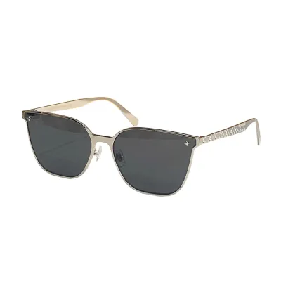 Louis Vuitton Butterfly glasses orange/silver/brown/blue orange/black gold/black silver color Size 61口16-142