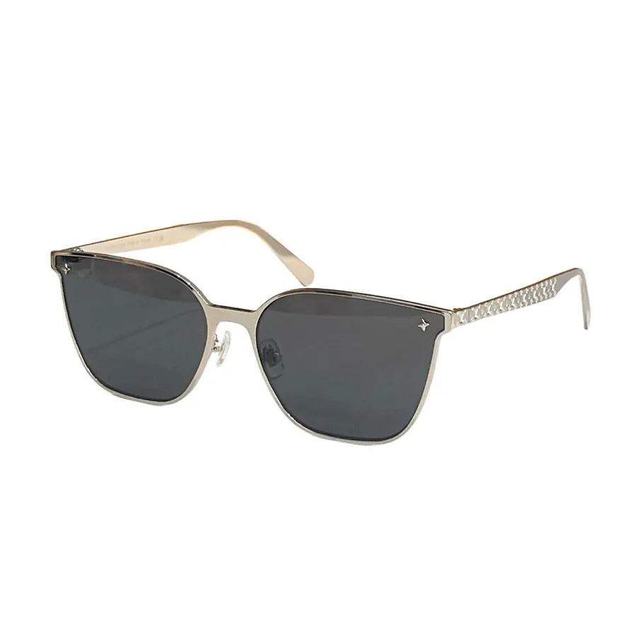 Louis Vuitton Butterfly glasses orange/silver/brown/blue orange/black gold/black silver color Size 61口16-142